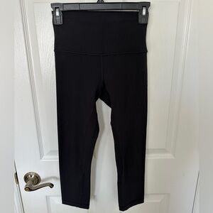 Lululemon Align 21” Black Crop Leggings